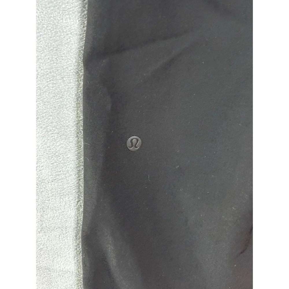 Lululemon Women Black Mid Rise Wide Leg Cropped Pull On Pants Size 2 Boho